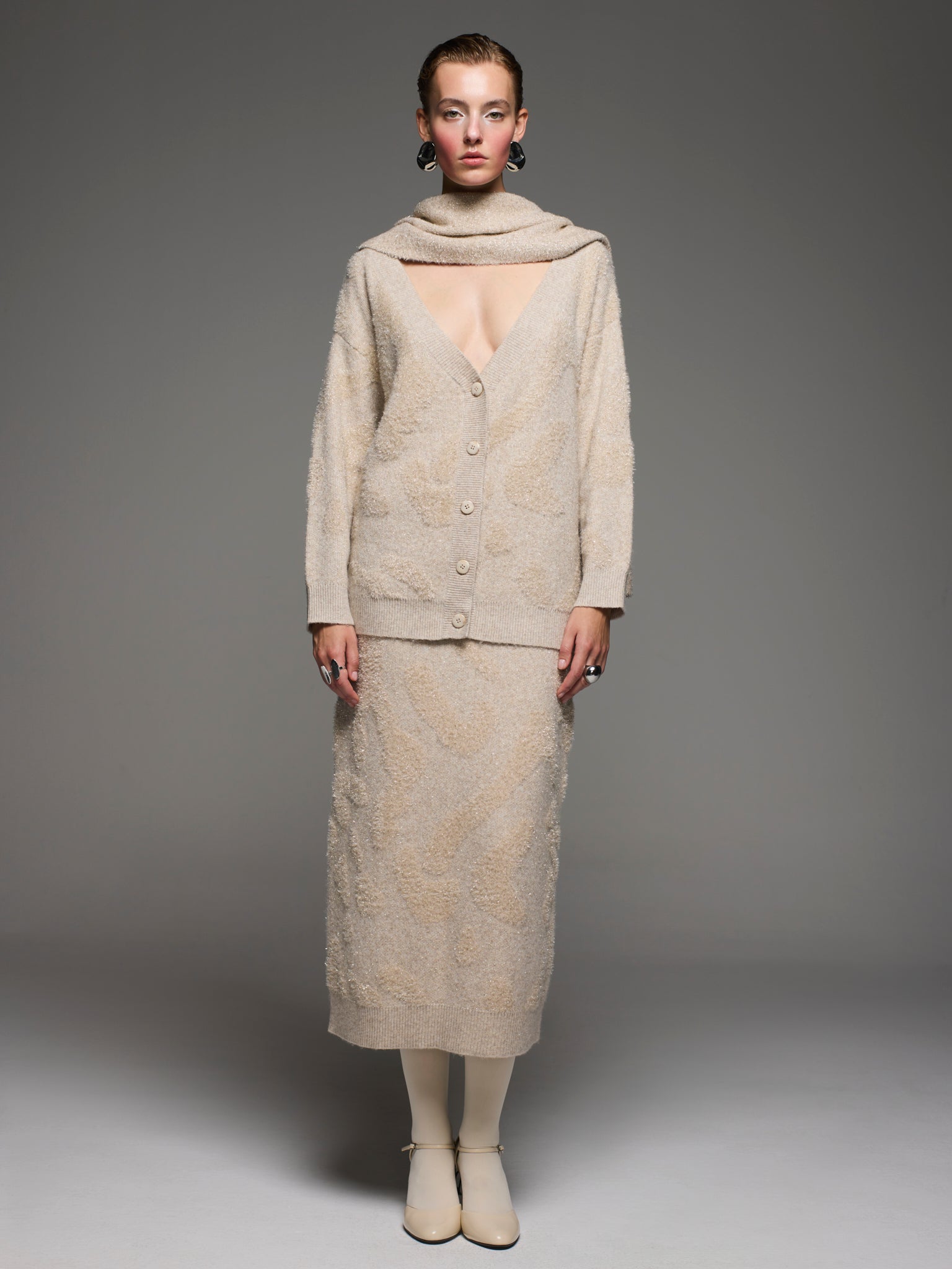 Cárdigan oversized