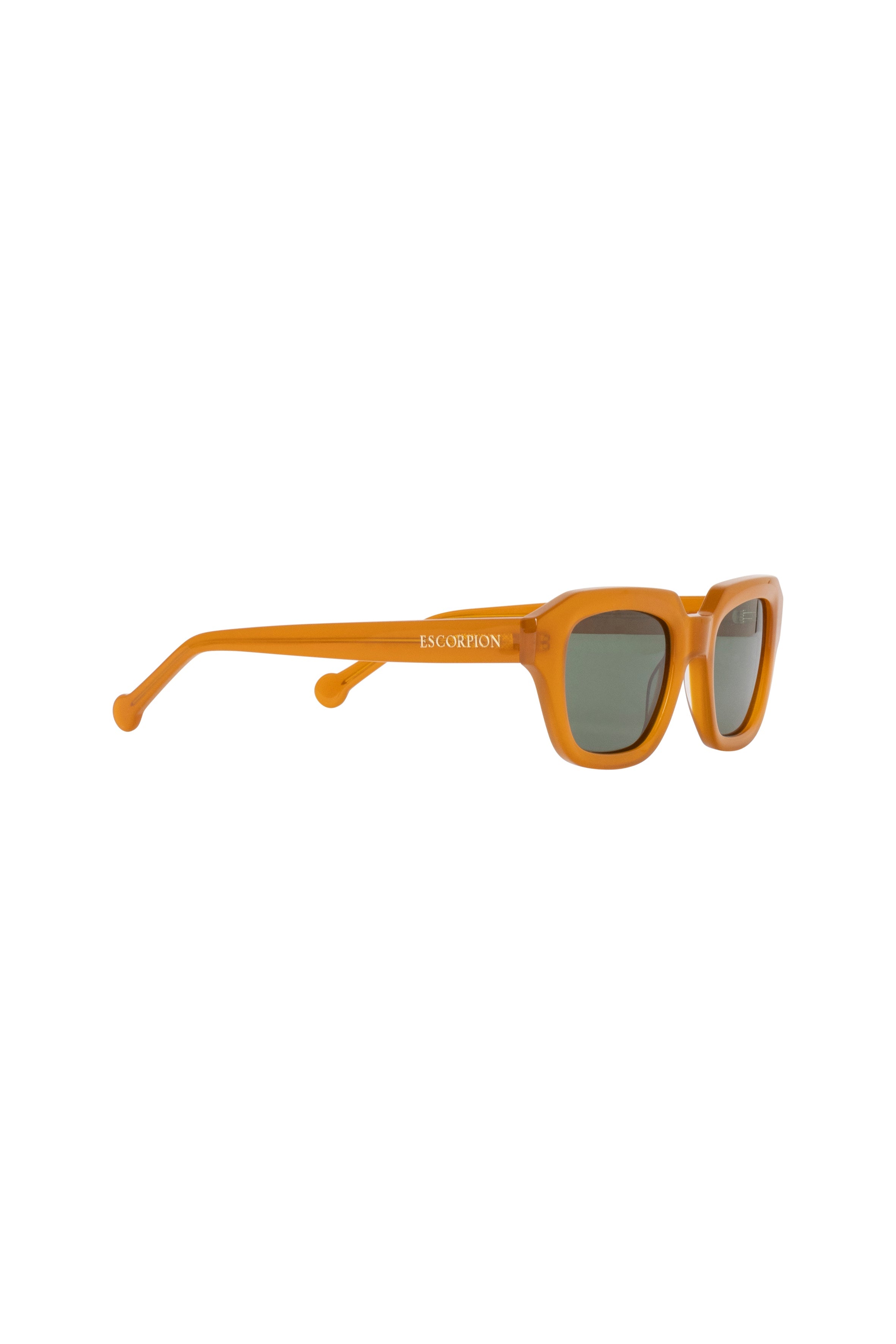 Gafas cuadradas color miel