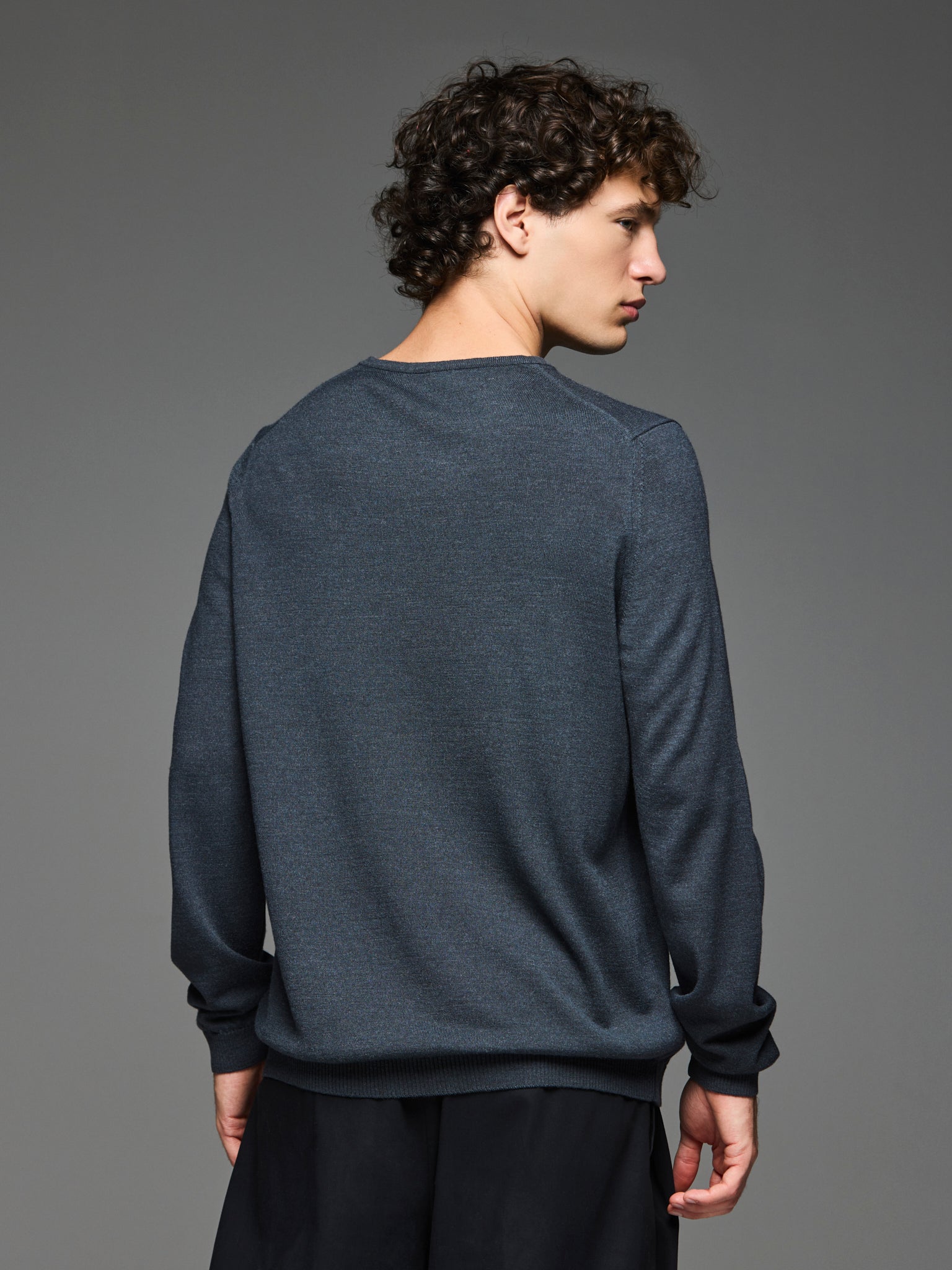 Jersey cuello redondo