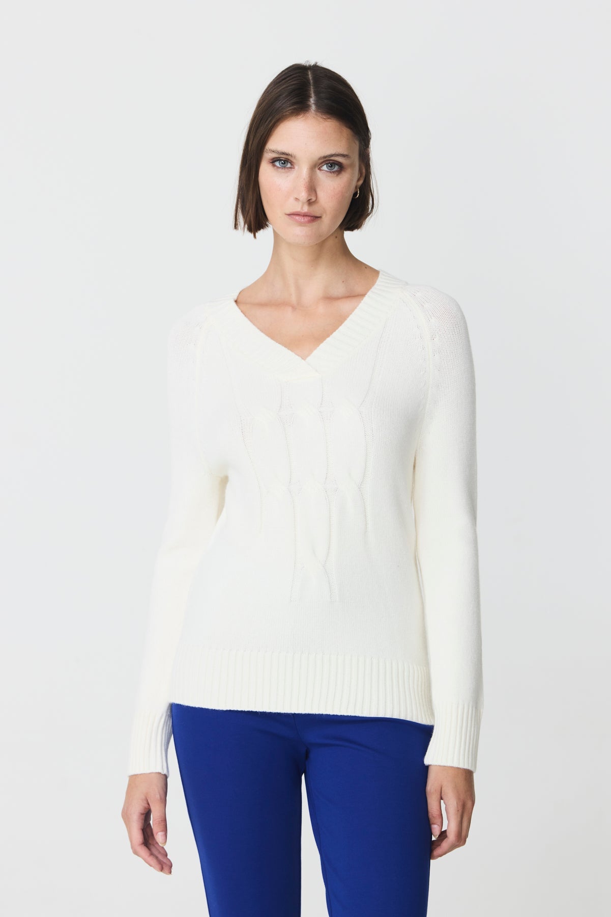 V-neck sweater