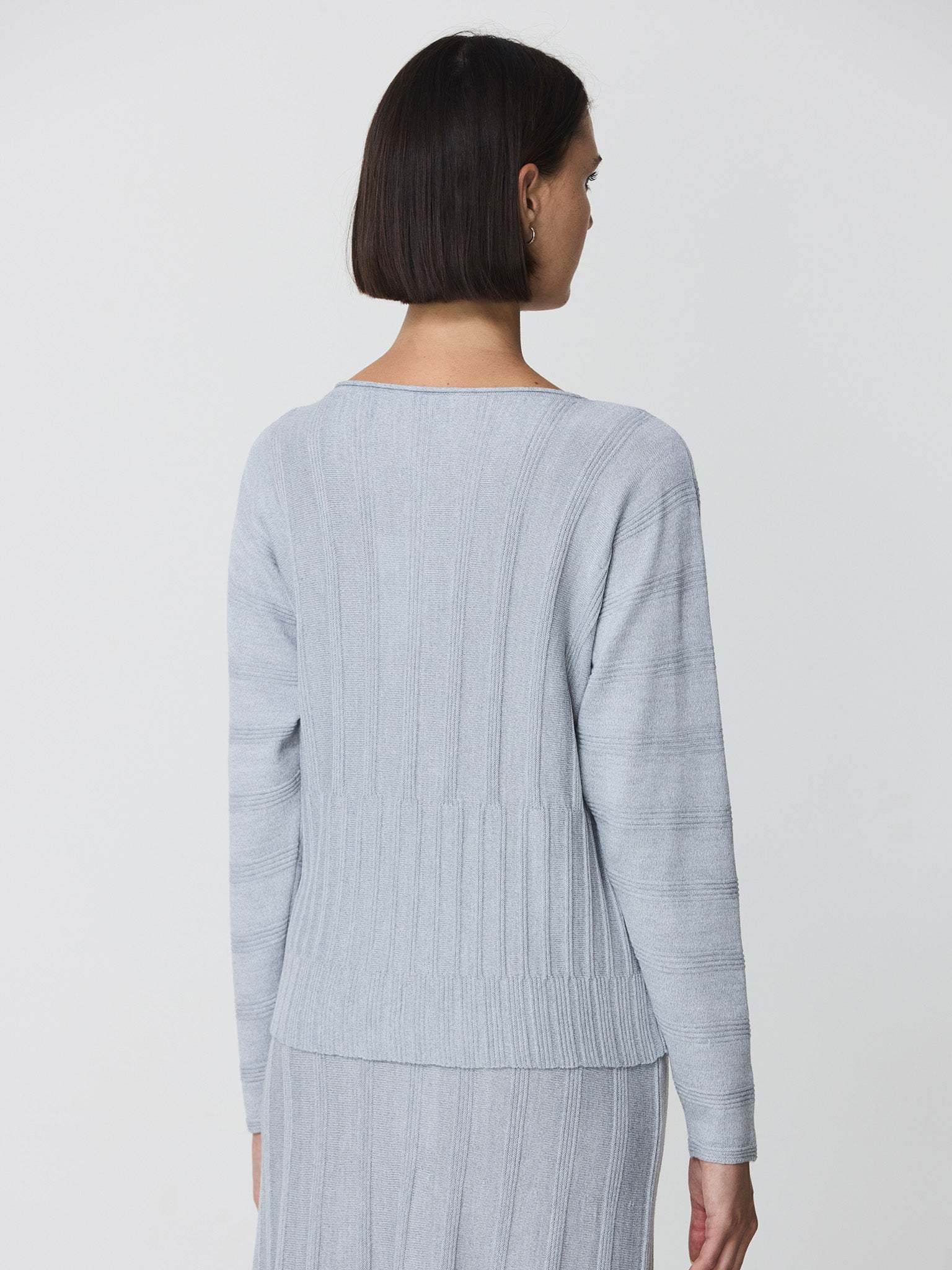 Batwing sleeve sweater