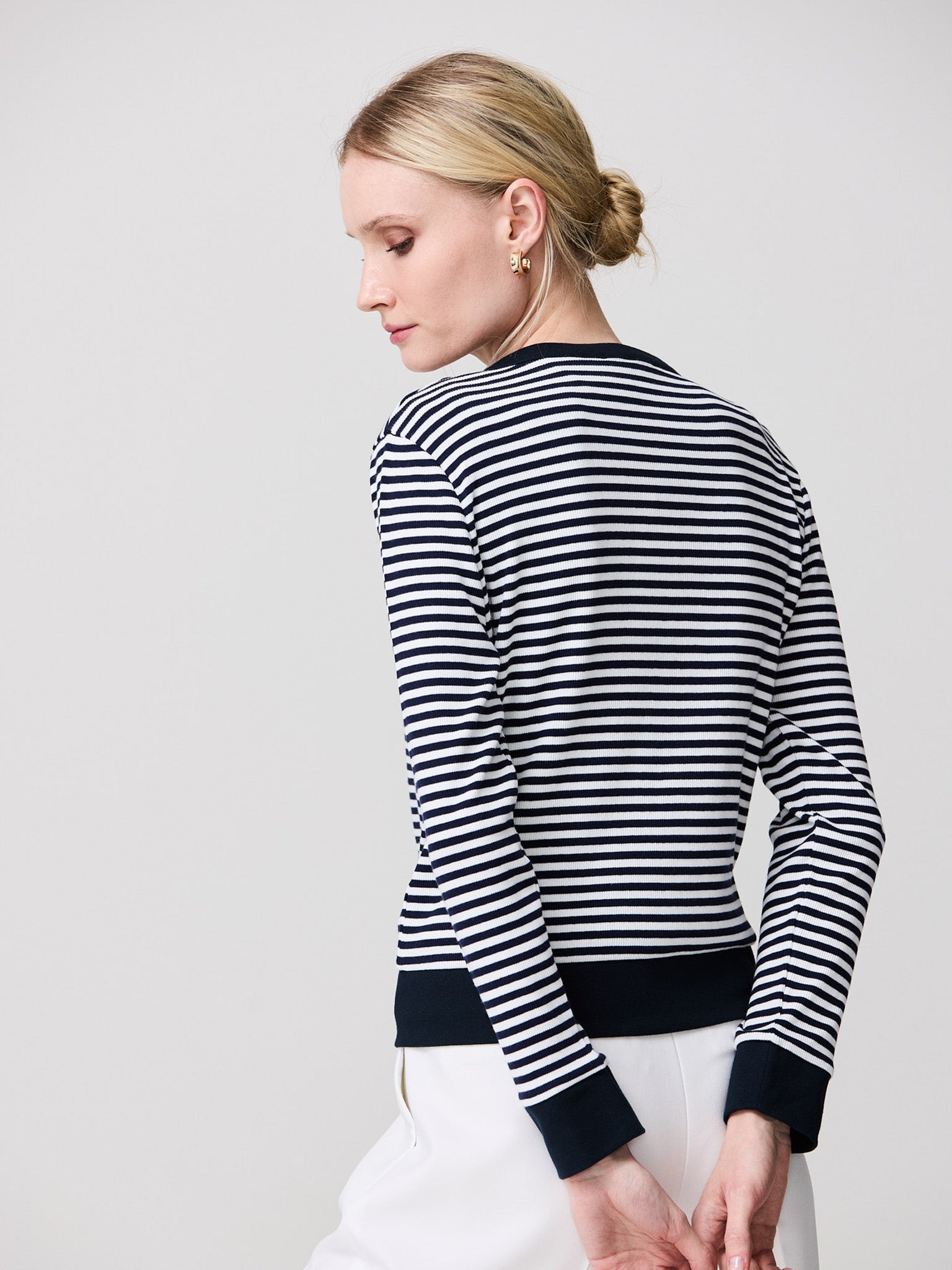 Sailor striped twinset