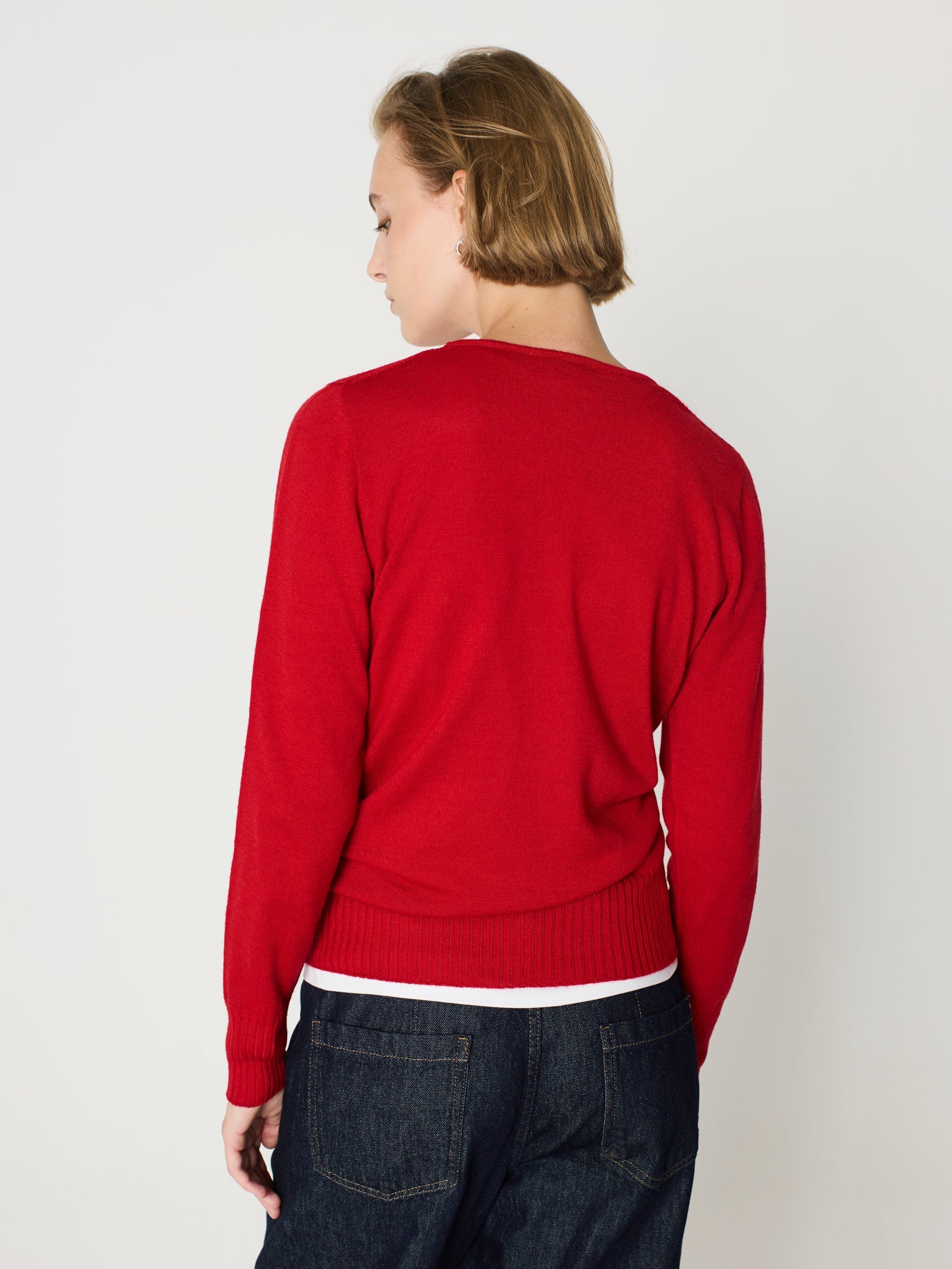Jersey con textura orgánica delante