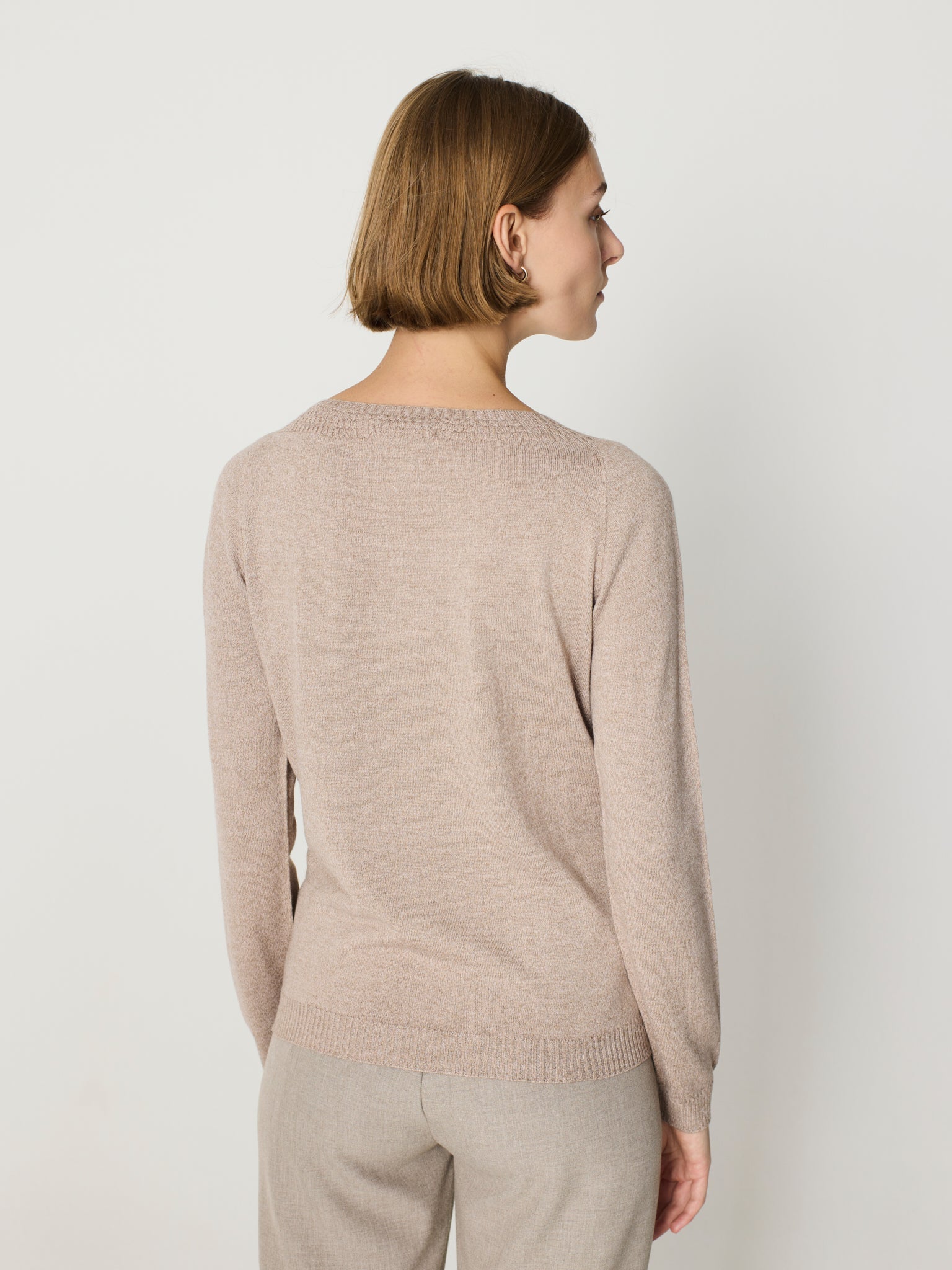 Jersey con detalle en los hombros