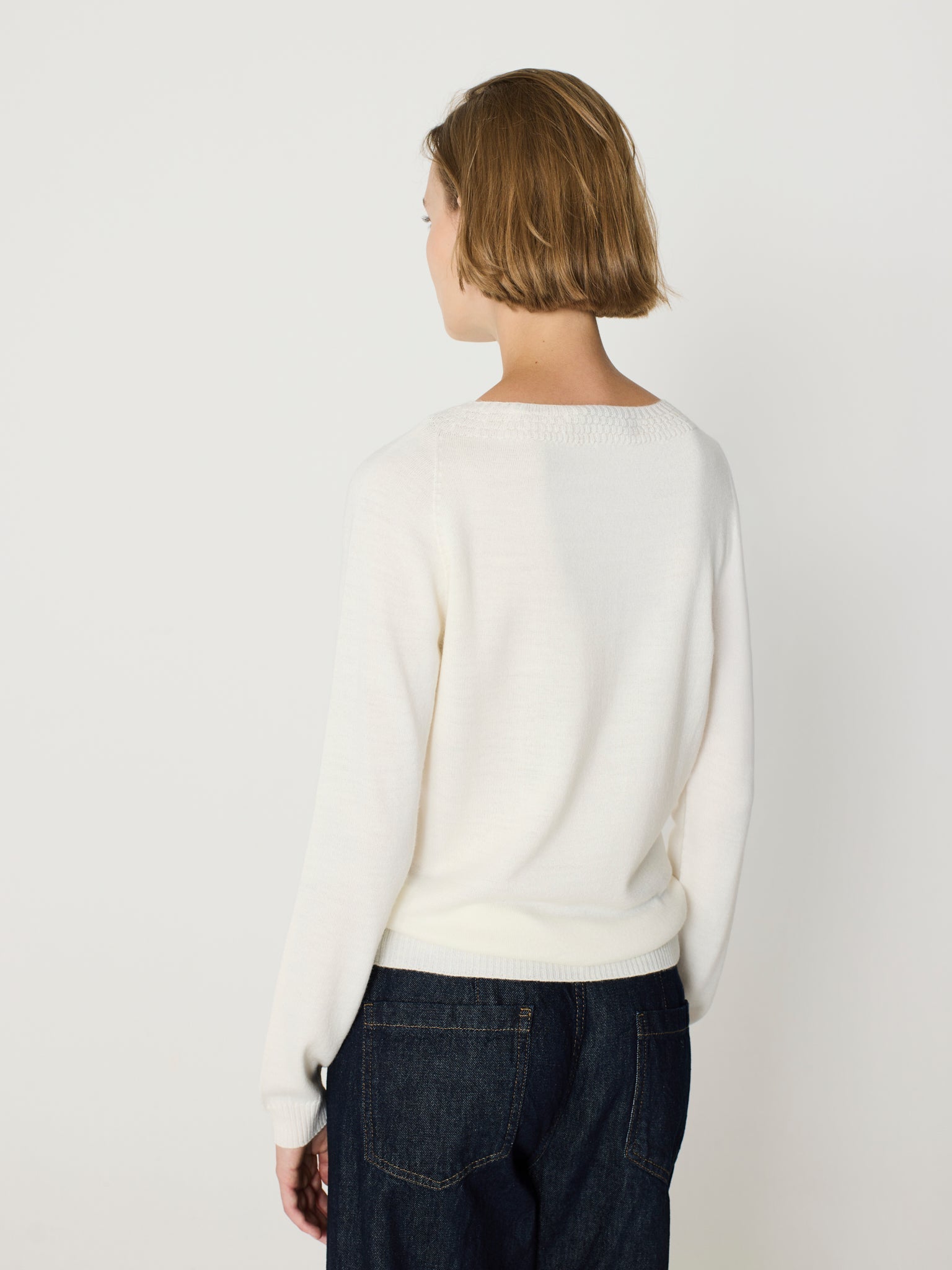 Jersey con detalle en los hombros