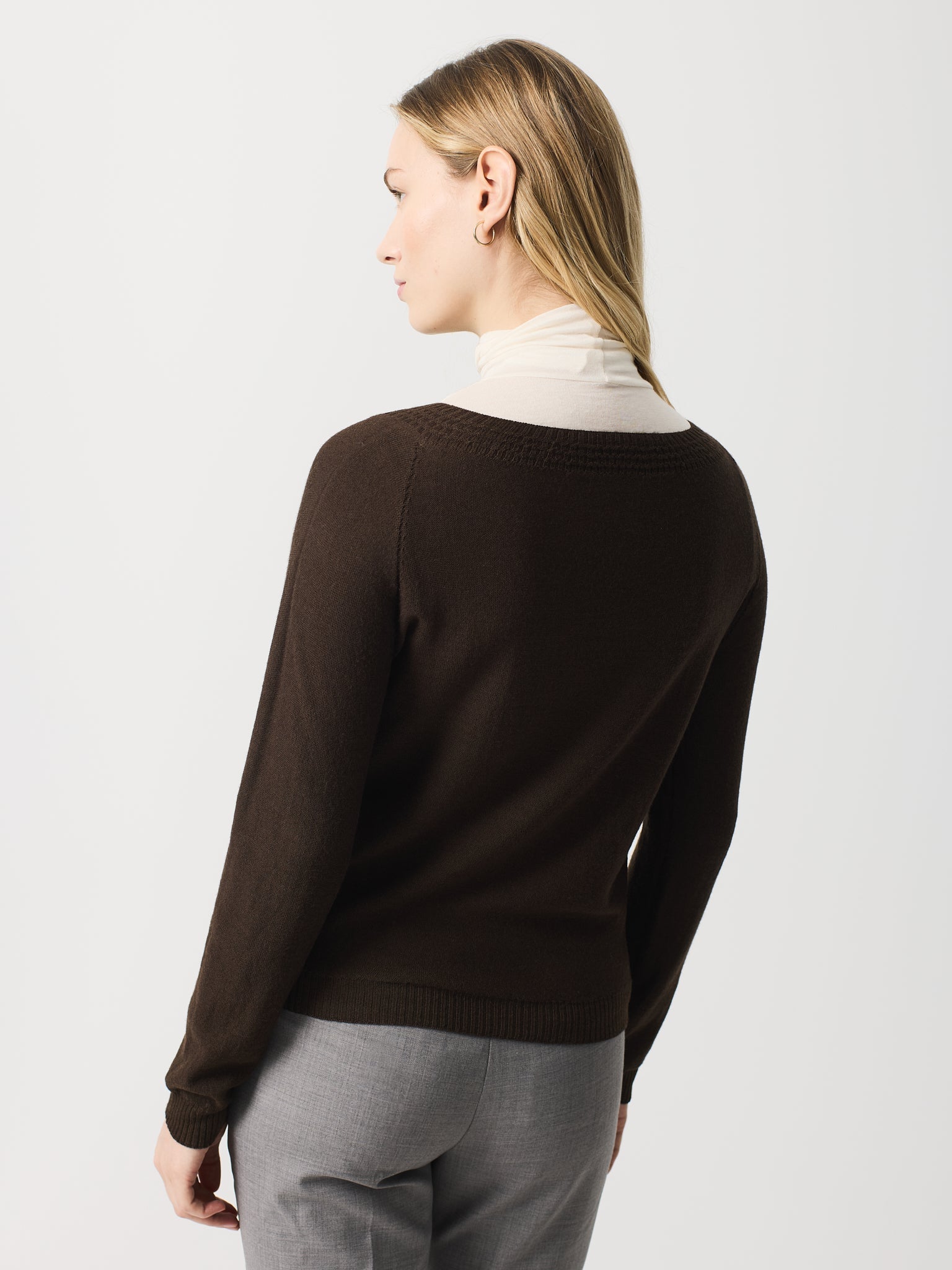 Jersey con detalle en los hombros
