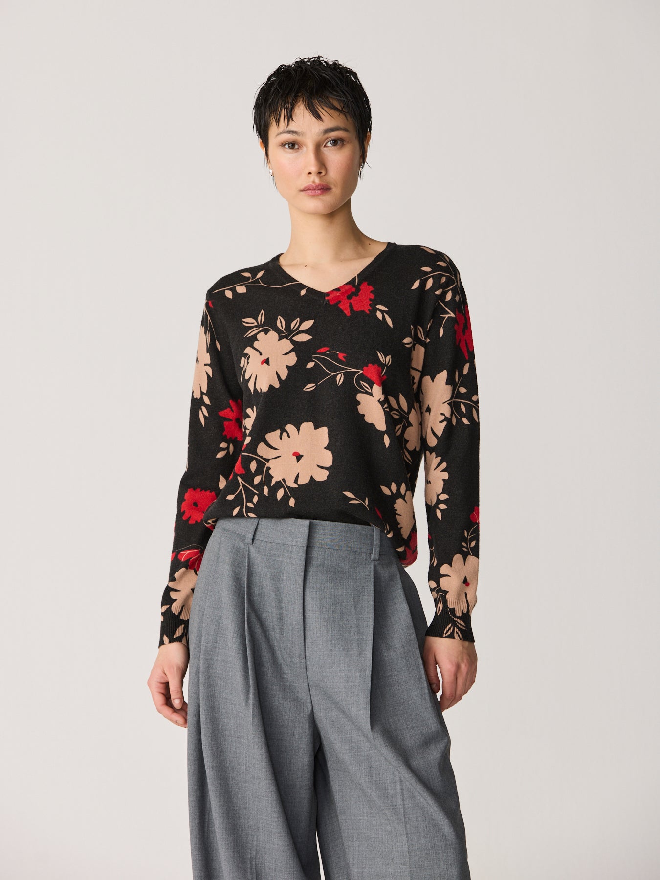 Jersei estampat coll bec