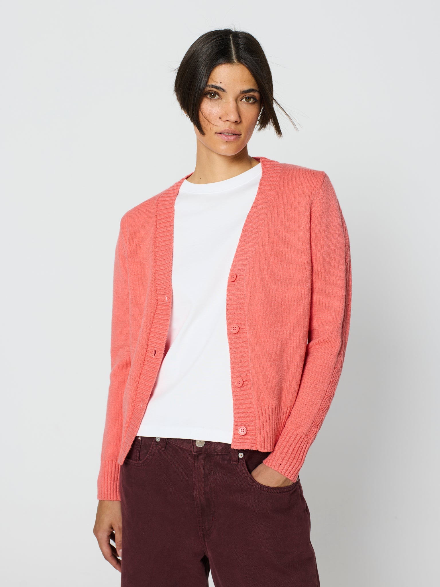 Chaqueta trenzada