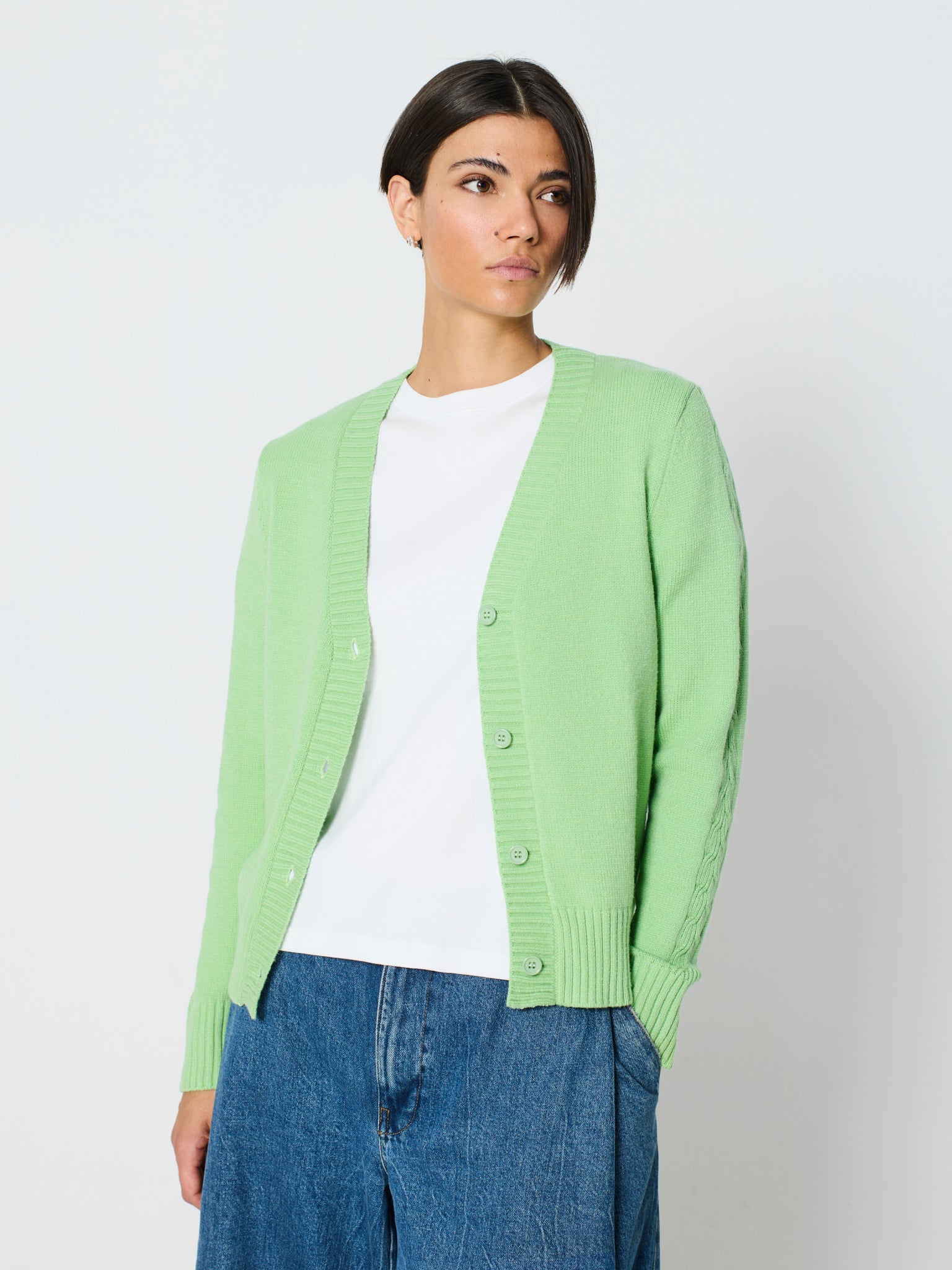 Chaqueta trenzada