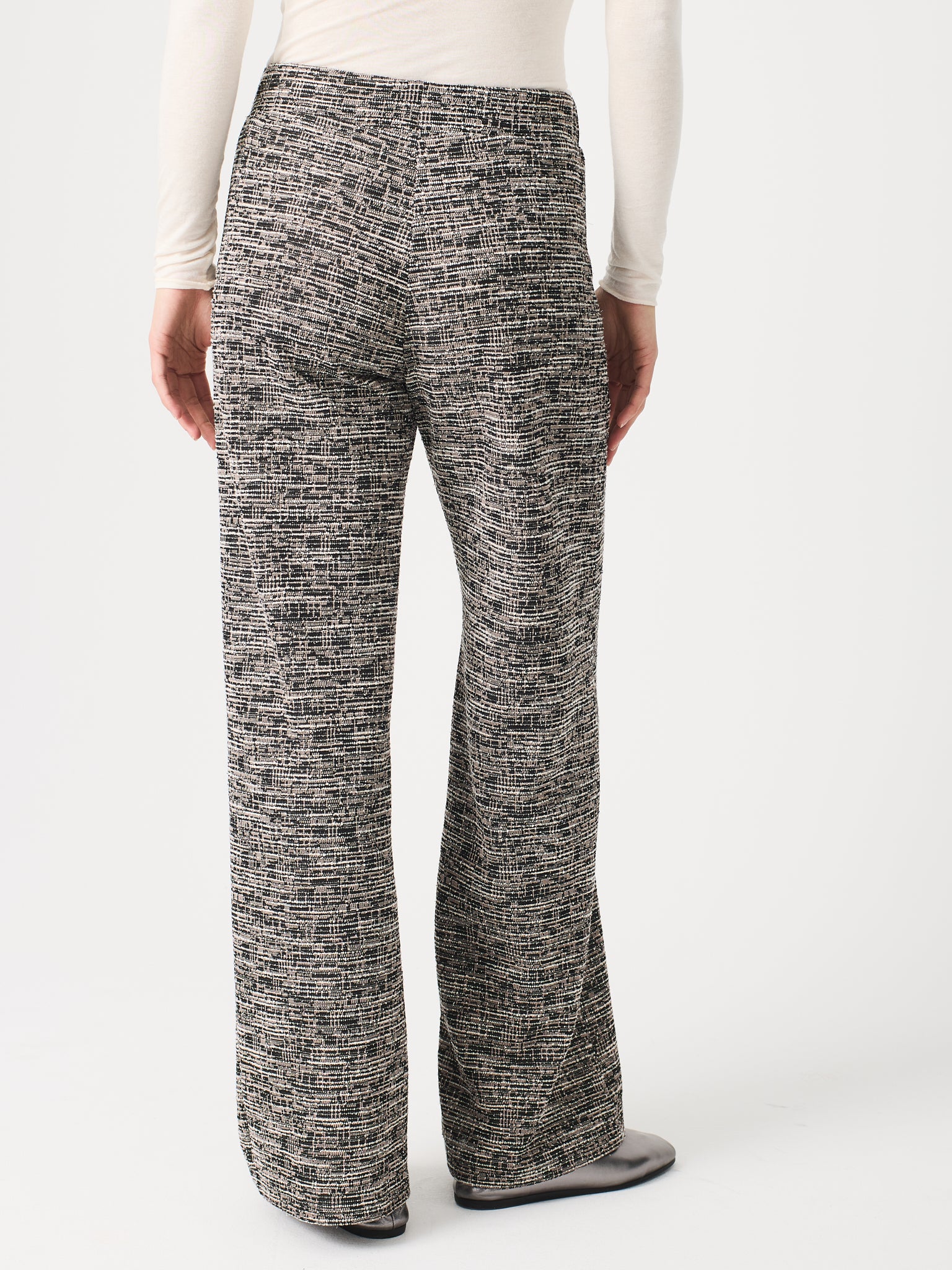 Pantalons de jacquard recte