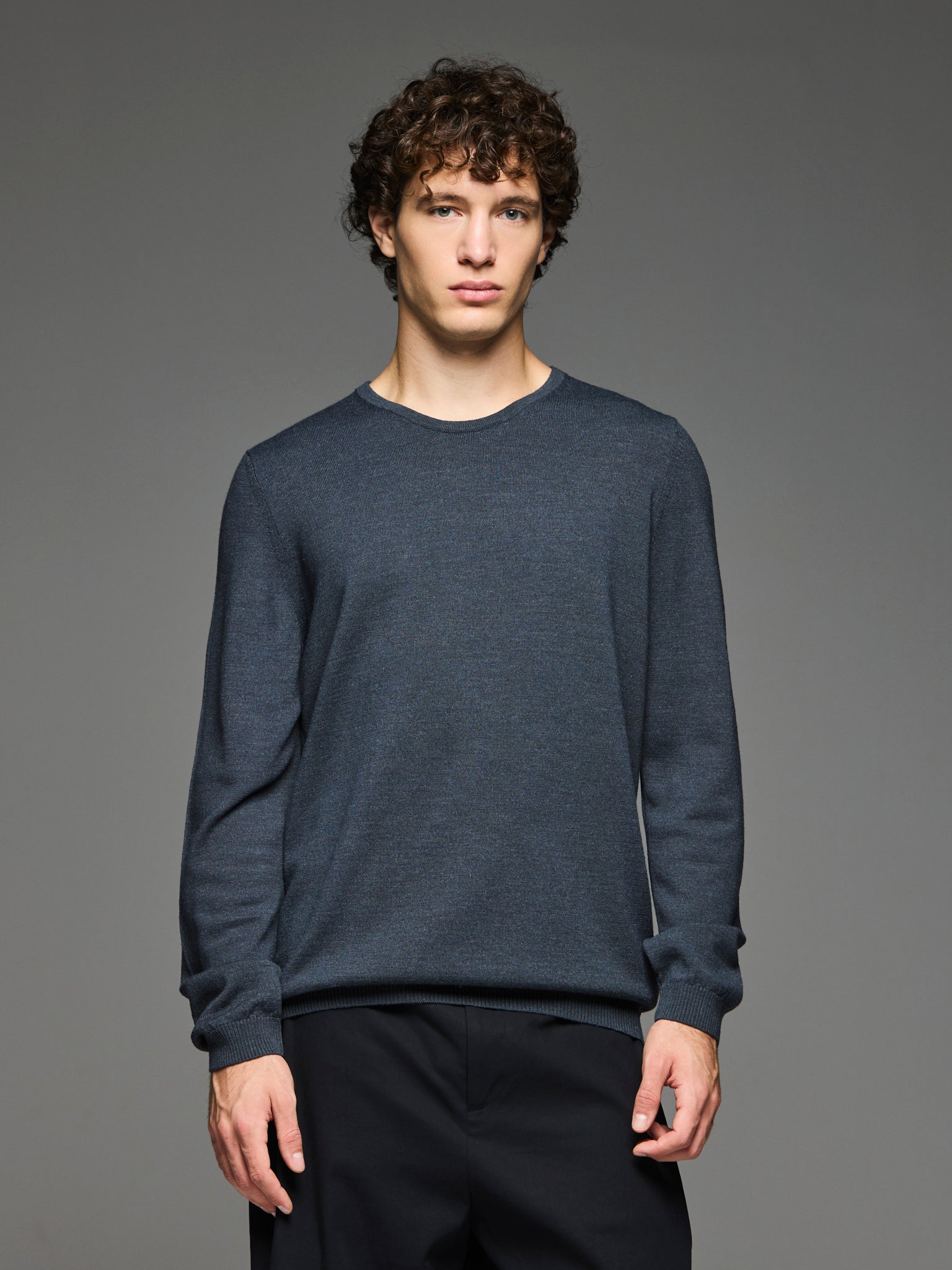 Jersey cuello redondo